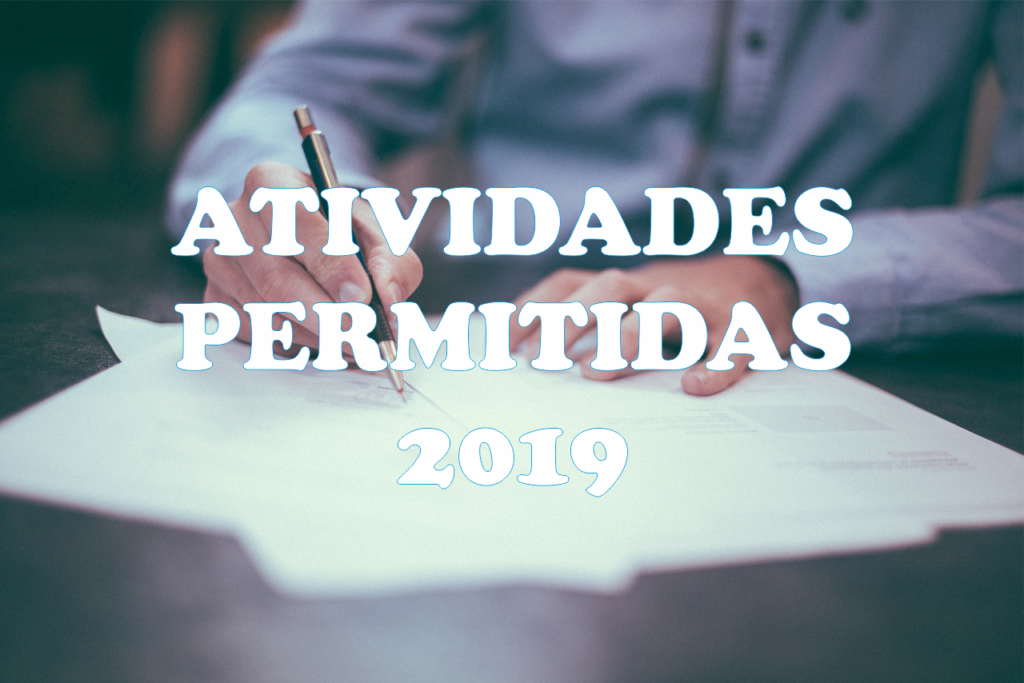 Atividades Permitidas Mei 2019 Tabela Completa Blog Aberturamei 